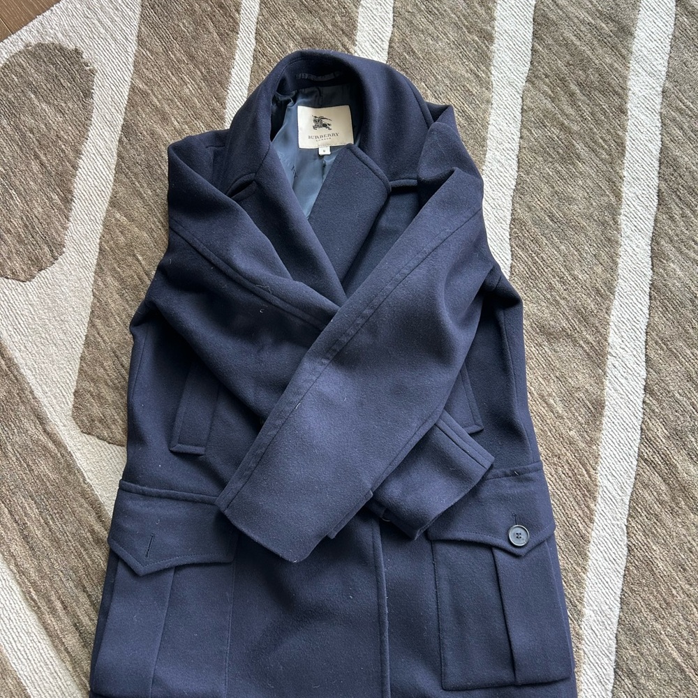 Burberry Wool Pea Coat